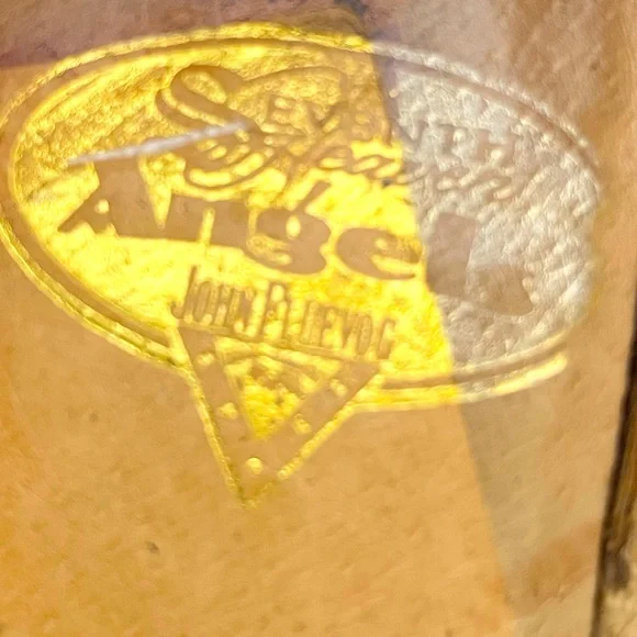 SOLD-JOHN FLUEVOG ANGELS FLAME Black Cordovan Leather Heavy Seventh Heaven Soles - Picture 11 of 14